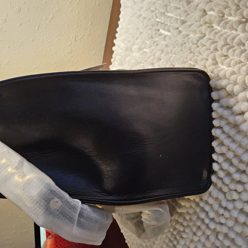 New Christian Lacroix Luxe Black Quilted Satchel